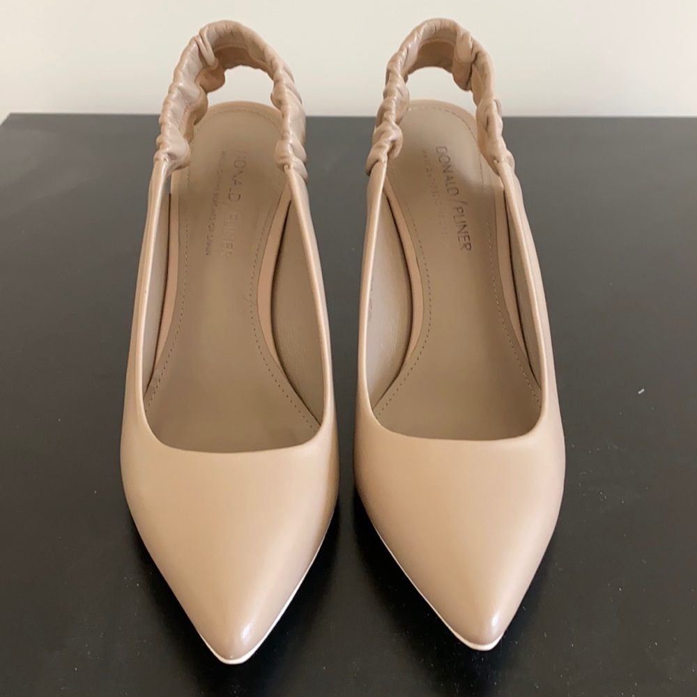 Donald j pleiner Reza ruffled sling back